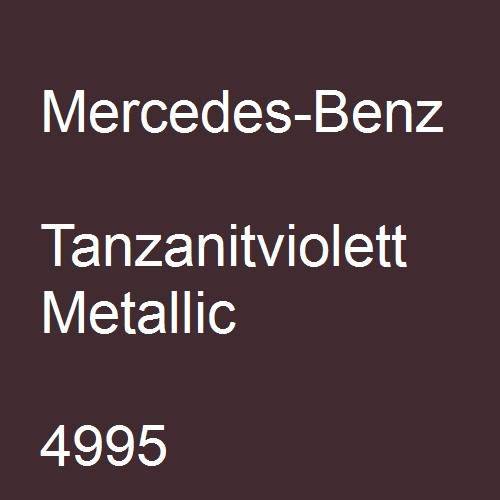 Mercedes-Benz, Tanzanitviolett Metallic, 4995.